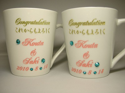 マグカップをオリジナルに♪