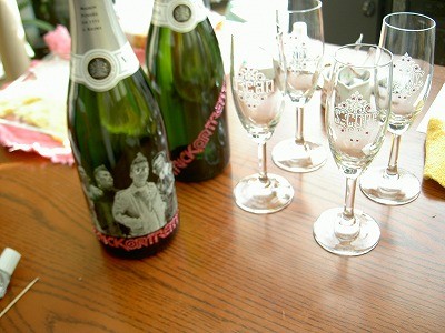 オリシャンとグラスセットかんせ~~い♪