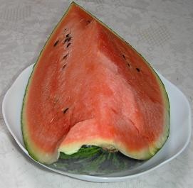 スイカは甘～い