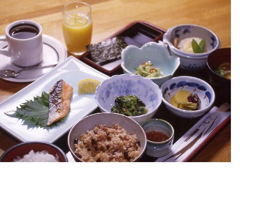 人気の手作り朝食です