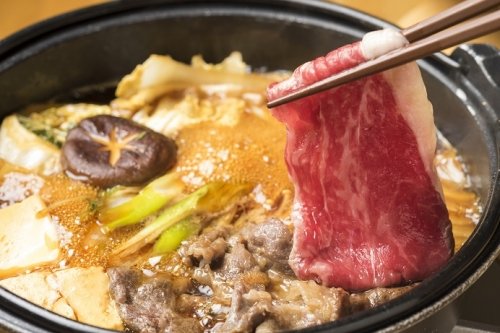 ホテルニューオビヒロイチオシの「すき焼き鍋」復活!!