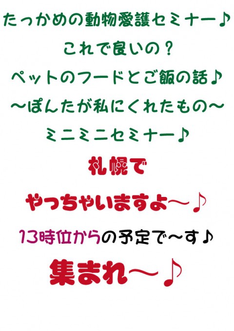 明日20日日曜日はお休みです♪