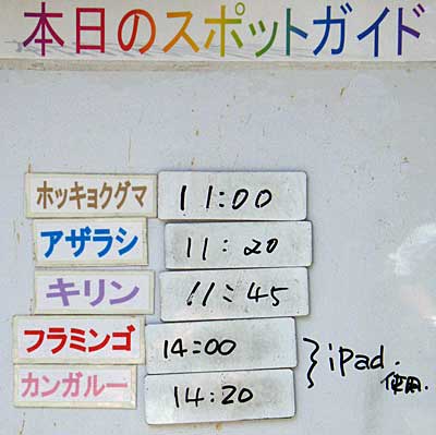 ８月７日の予定