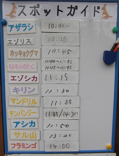 5月1日の予定表