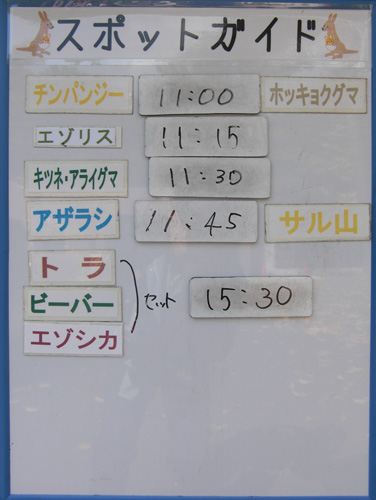 10月11日の予定表