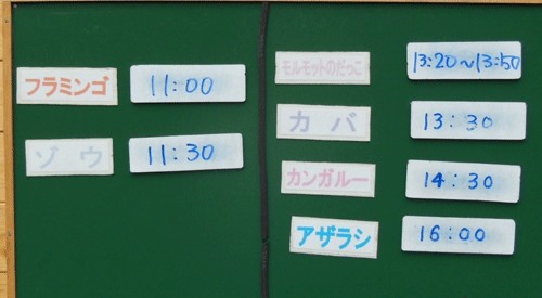 8月13日の予定表