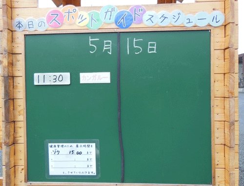 5月15日のスポットガイド