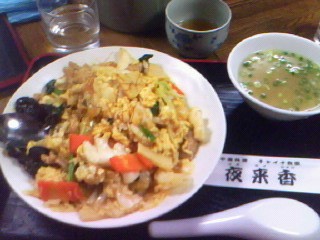 イエライシャンの中華ちらしより四川丼！