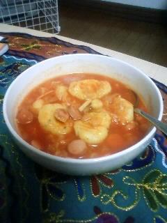 ミネストロ―ネINニョッキ