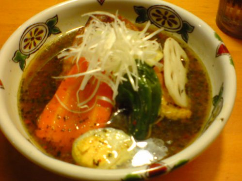 昨日のディナーはスープカレーワウム?