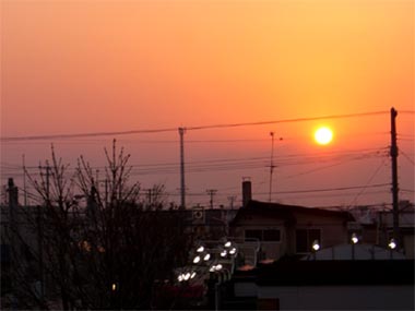 夕焼けはどうして赤いの?