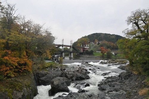 10月17日 滝上町 今日の錦仙峡