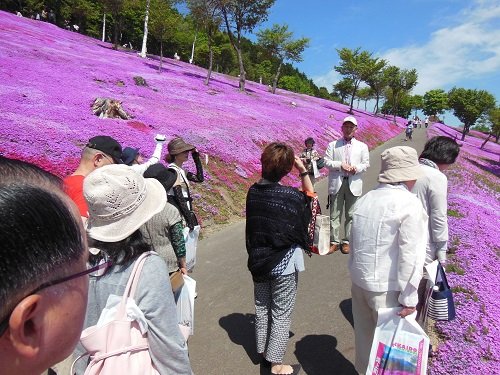 6月8日 滝上町 今日の滝上公園~~町長の園内ガイド&ビンゴ大会~~