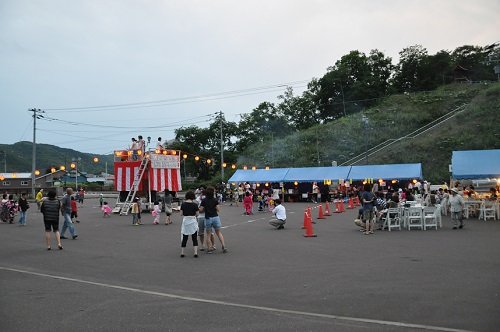 8月14日 滝上町 盆踊り大会