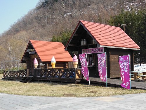 4月25日 滝上町 道の駅と濁川公園
