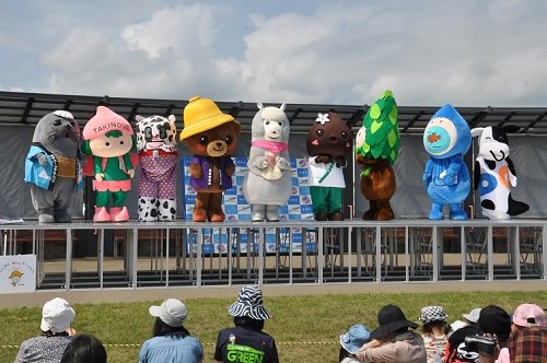 ７月２０日　紋別市　オホーツク流氷公園　ご当地キャラのご紹介