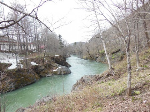 4月18日 滝上町 錦仙峡を自転車でお散歩♪