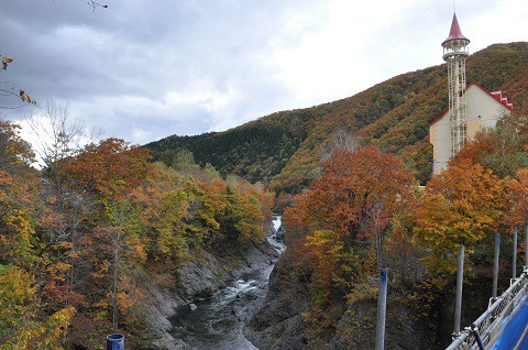 10月10日　滝上町　今日の錦仙峡2017・・・5　後半