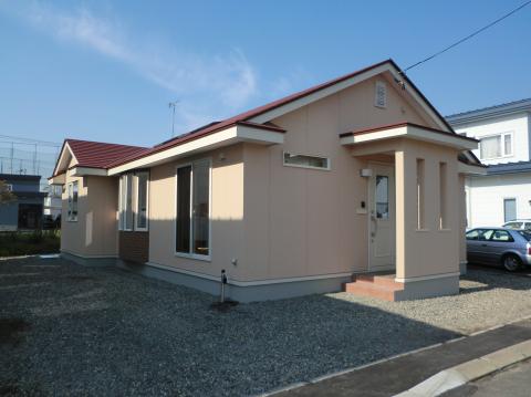 今度は西帯広地区のコンパクトハウス完成現場見学会