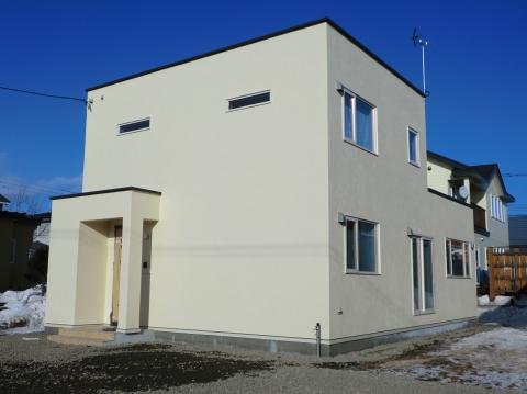 今週末、音更町南鈴蘭で2階建てコンパクトハウス完成公開