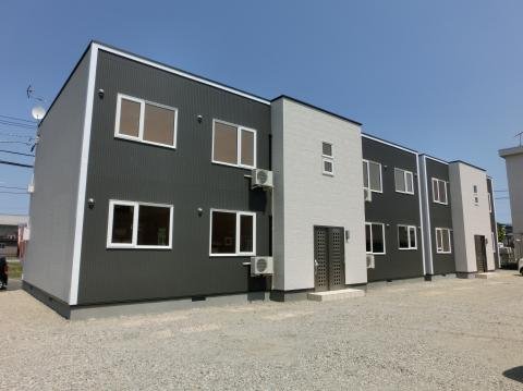 帯広市内新町でオール電化の賃貸マンション2棟が完成しました