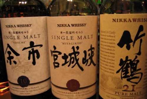 ニッカ・ウィスキーのラインナップ