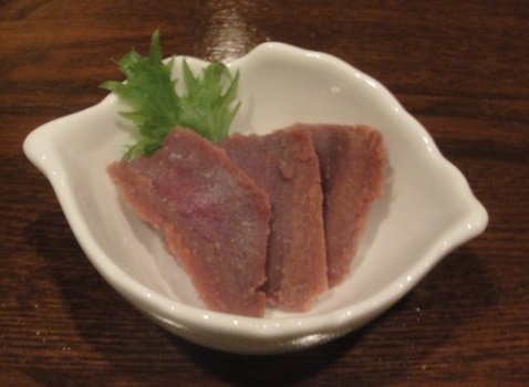 牛肉のからすみ