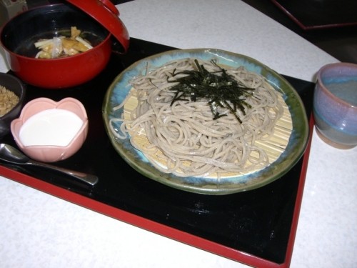 こしょ鶏南蛮せいろそば
