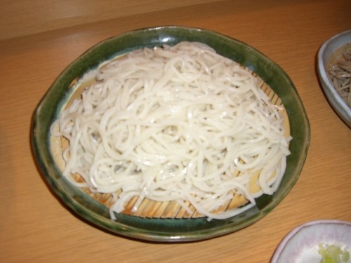 粗挽きの十割そば