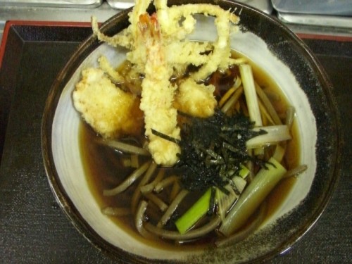 国産　車海老の天婦羅メニューに弟が誕生