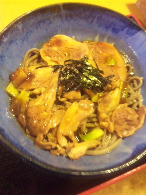 寒い こんな日は 鴨南蛮 がお勧めです