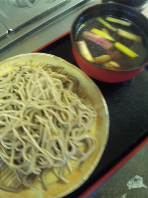 本日は 鴨南蛮 せいろ がお勧めです