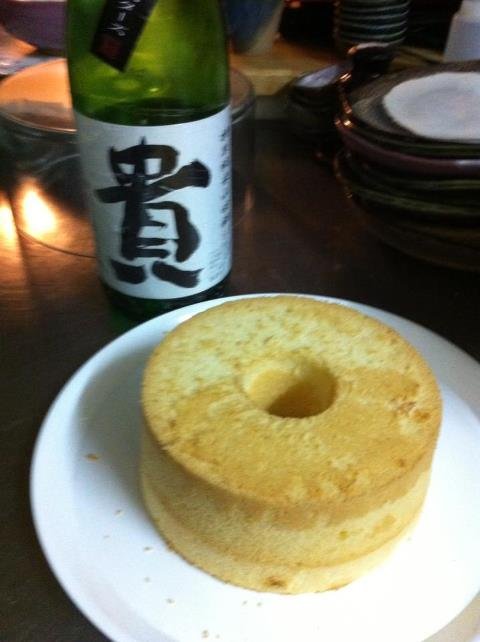 週末は シフォンを