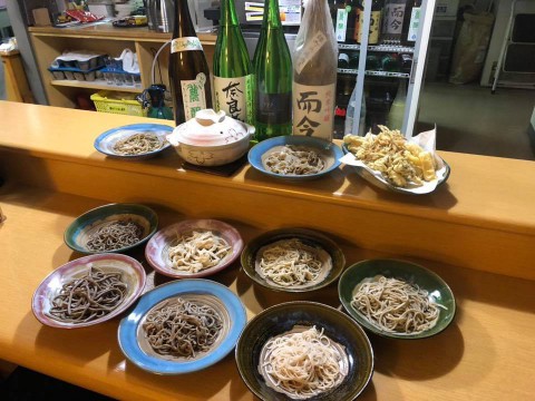 お蕎麦が選べる???十割　二八　田舎など多彩です