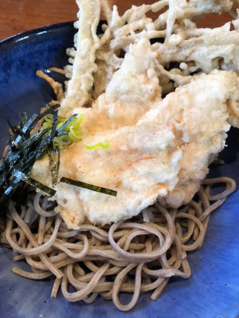 コシのある　新たなお蕎麦が　新登場