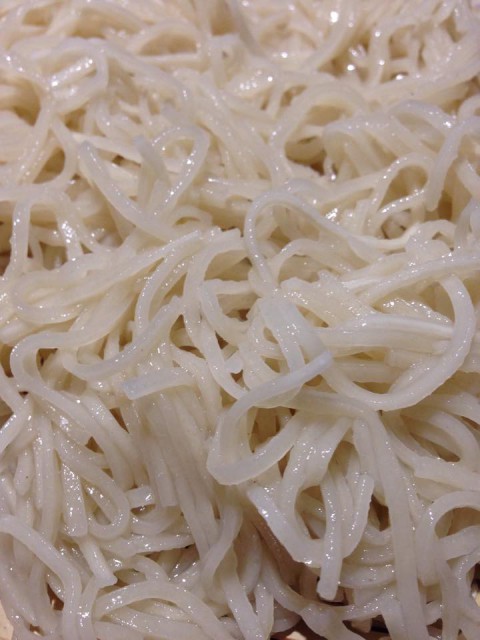 【お好みで選べる蕎麦】今日はつるつると喉越しが良い二八が美味しそう