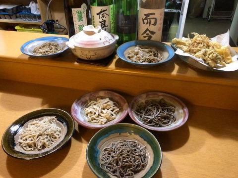 【打分ける8種の蕎麦】十勝マルシェ開催中　新旧10割蕎麦食べ比べ　今だけ