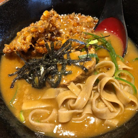 【クラフト蕎麦9種】平打は汁との絡みがサイコー とろろやカレーで