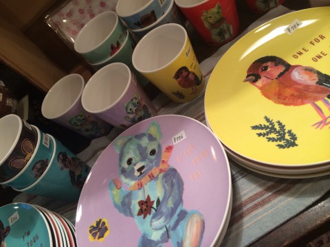 ナタリーレテのお皿とカップ