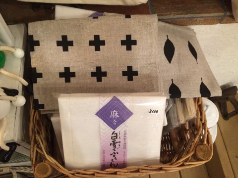 白雪ふきんとリトアニアリネン、、