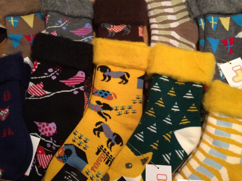 フィンランドのモコモコソックス