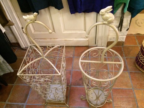 アイアン傘立て。