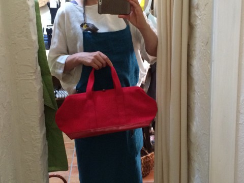 ドクターマンバッグSサイズ赤入荷!