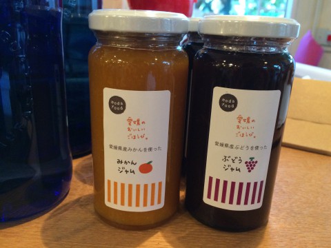 みかんとブドウジャム。