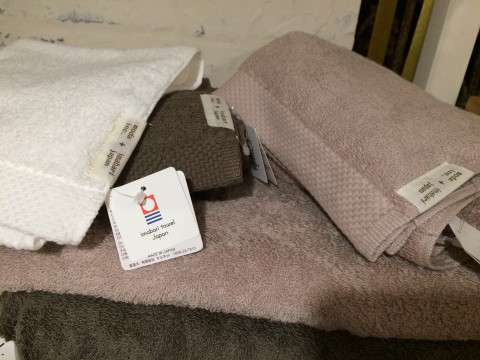 人気の今治タオル!