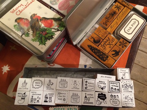 クリスマス用ハンコを半額!