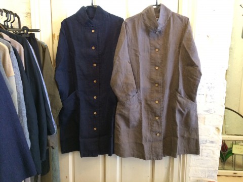 リーノエリーナのコートワンピ。