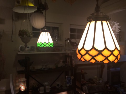 ステンドライト入荷!