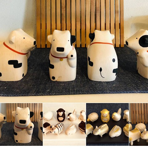 ぽれぽれ動物の干支入荷