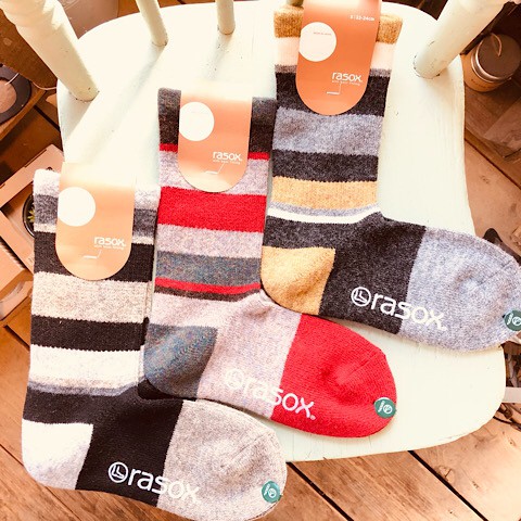 rasoxラソックスも入荷❣️